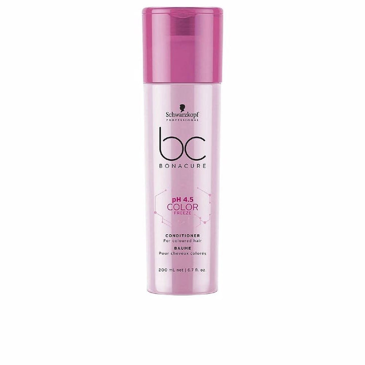 Schwarzkopf Professional BC Bonacure front bottle showing label and compact size for color protection