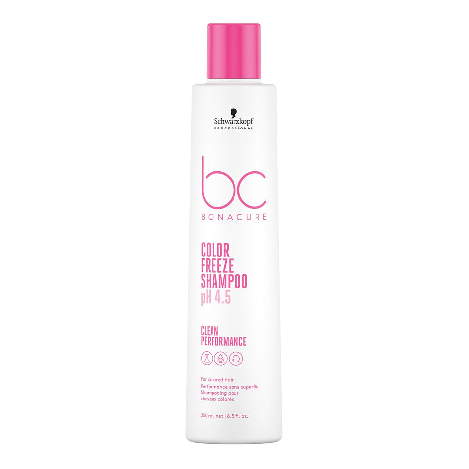 Schwarzkopf Professional front packaging showing bottle and branding, easy identification benefit