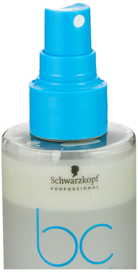 Schwarzkopf Professional bottle beside a ruler to show 6.8-ounce size and portability