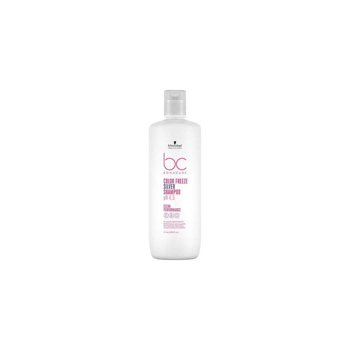 Schwarzkopf bottle front view showing label and toning benefits