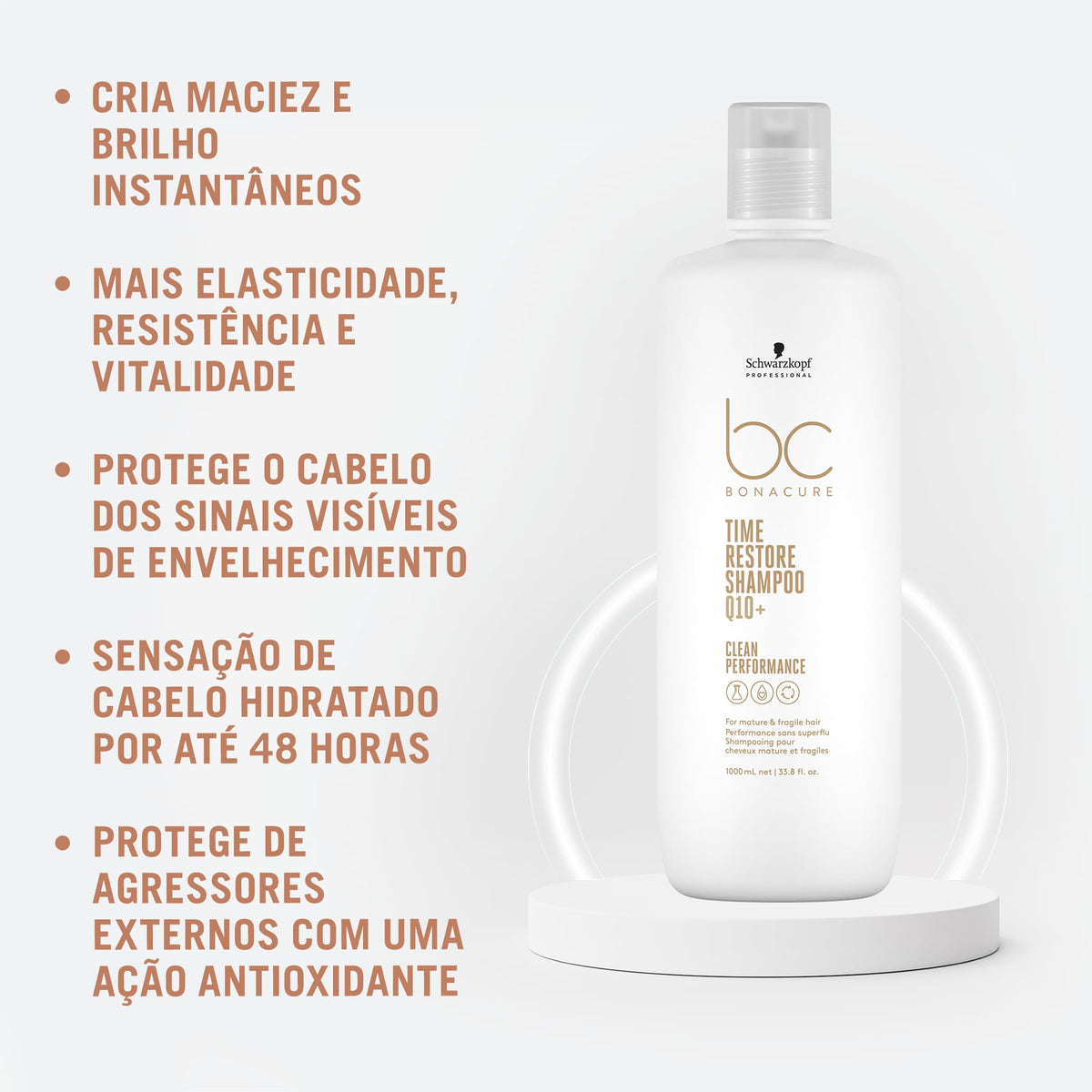 Schwarzkopf Professional pump dispensing shampoo for easy controlled application