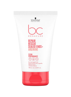 Schwarzkopf Professional BC Bonacure sealed ends front packaging showing tube and branding, clear identification benefit