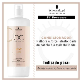 Schwarzkopf Professional close-up of creamy conditioner texture showing smooth application