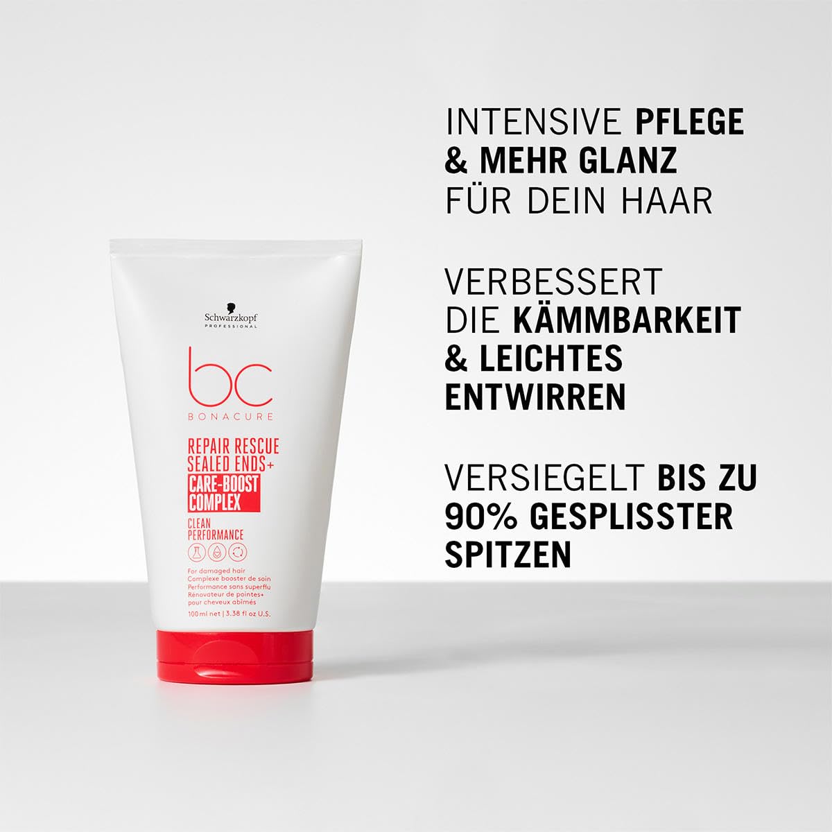 Schwarzkopf Professional texture drop on hand demonstrating lightweight feel