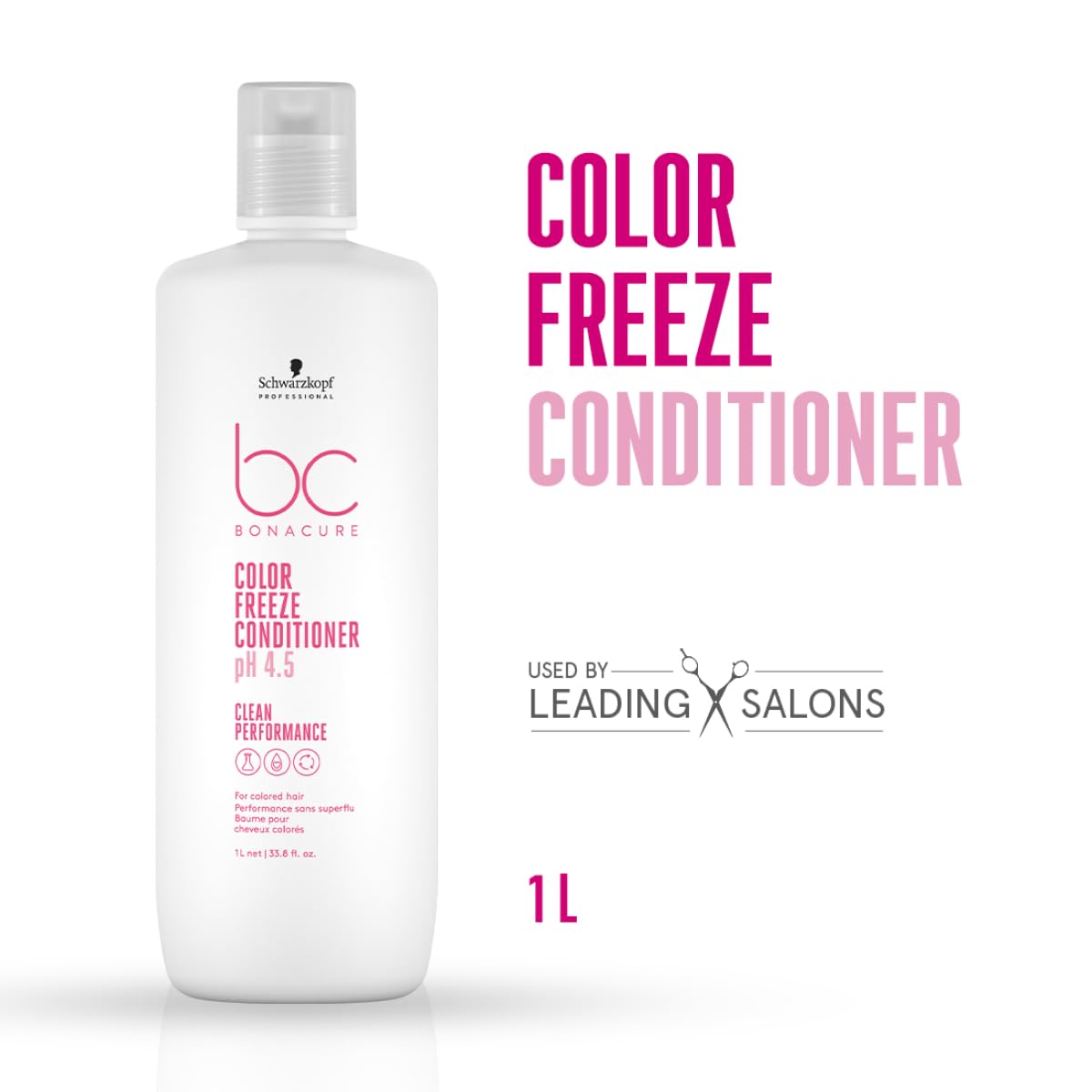 Schwarzkopf Professional back label close-up showing ingredients and usage guidance