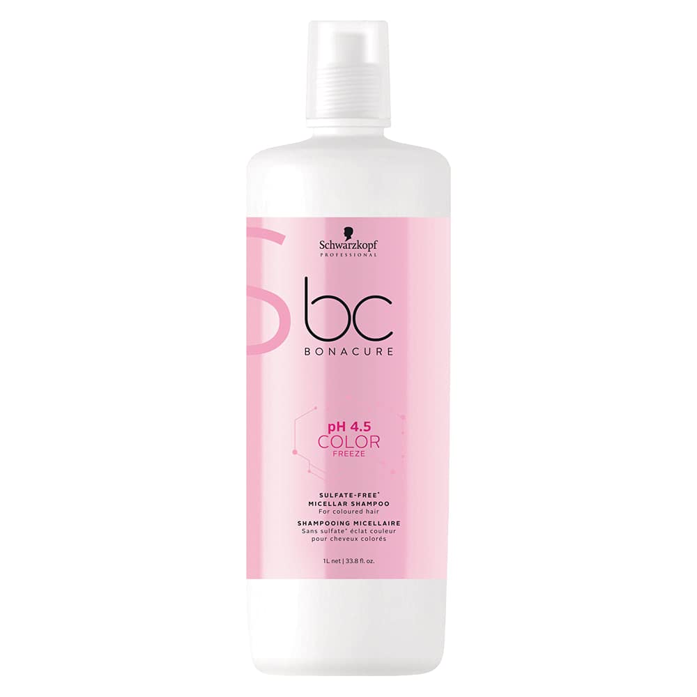 Schwarzkopf Professional bottle front view showing label and capacity benefits
