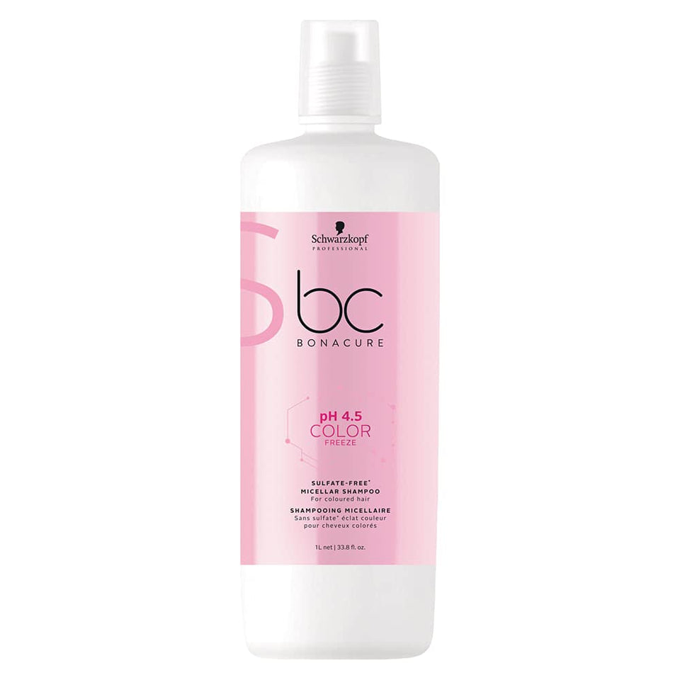 Schwarzkopf Professional bottle front view showing label and capacity benefits