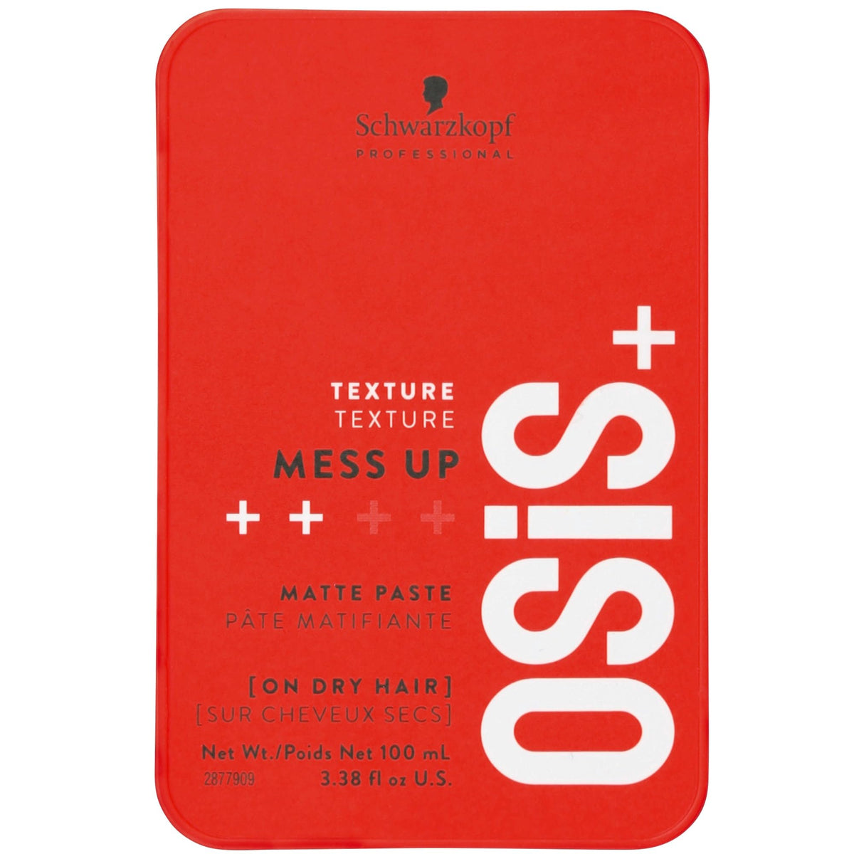 Schwarzkopf OSiS+ front packaging showing product and matte benefit