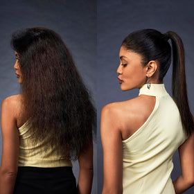 Schwarzkopf Professional OSiS+ styled short haircut in lifestyle scene showing natural movement benefit