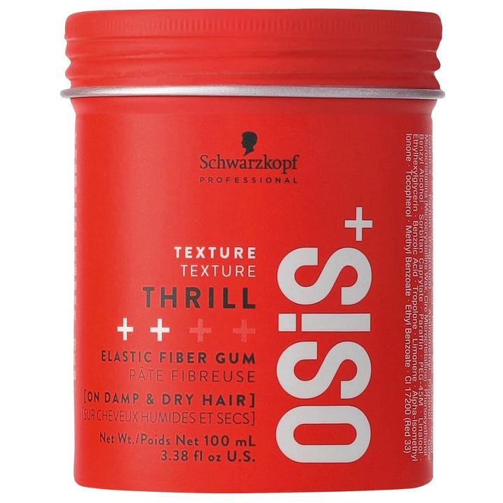 Schwarzkopf Professional OSiS+ front jar showing packaging and size benefit