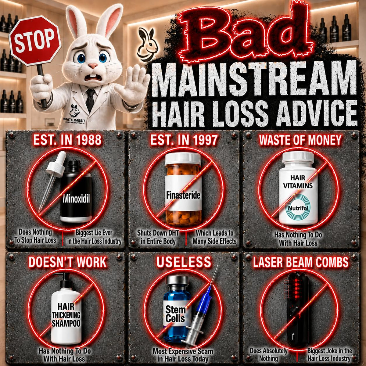 Science Backed Naturals before and after guide visual for tracking hair-support progress