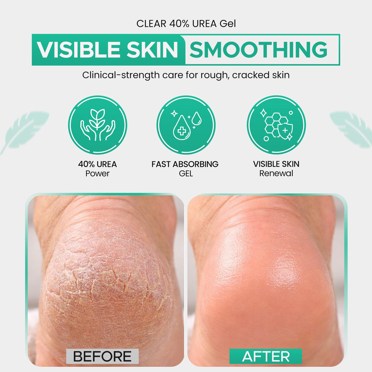 Scientific Solutions CLEAR 40 tube close-up label highlighting concentration and fast-absorbing benefit