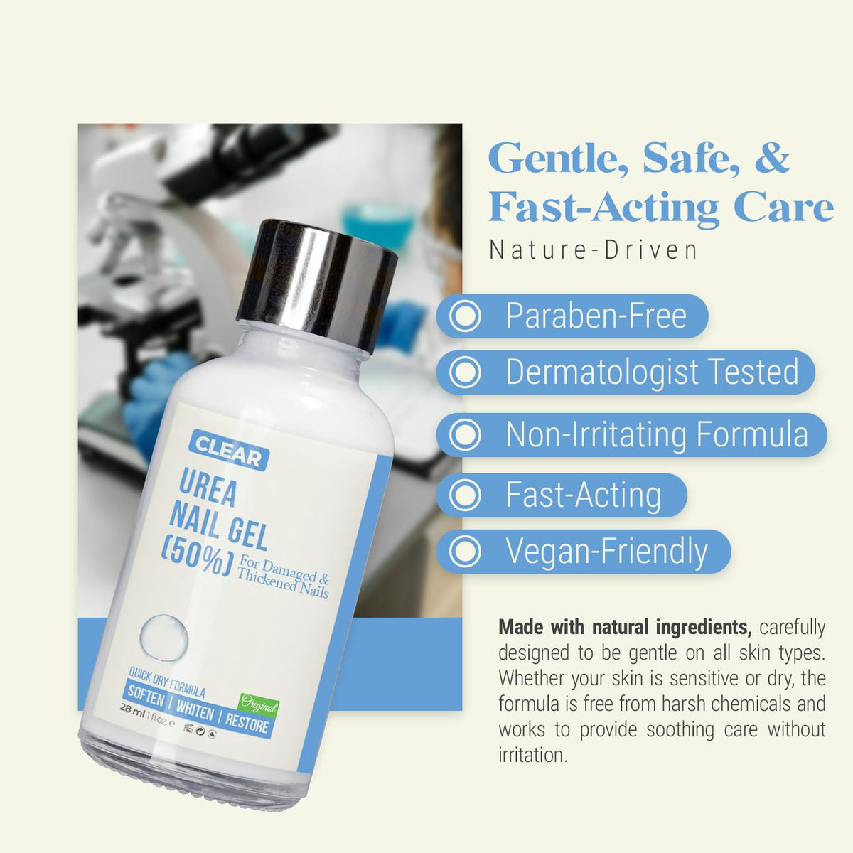 Scientific Solutions Global brush applicator demonstrating precise, mess‑free use