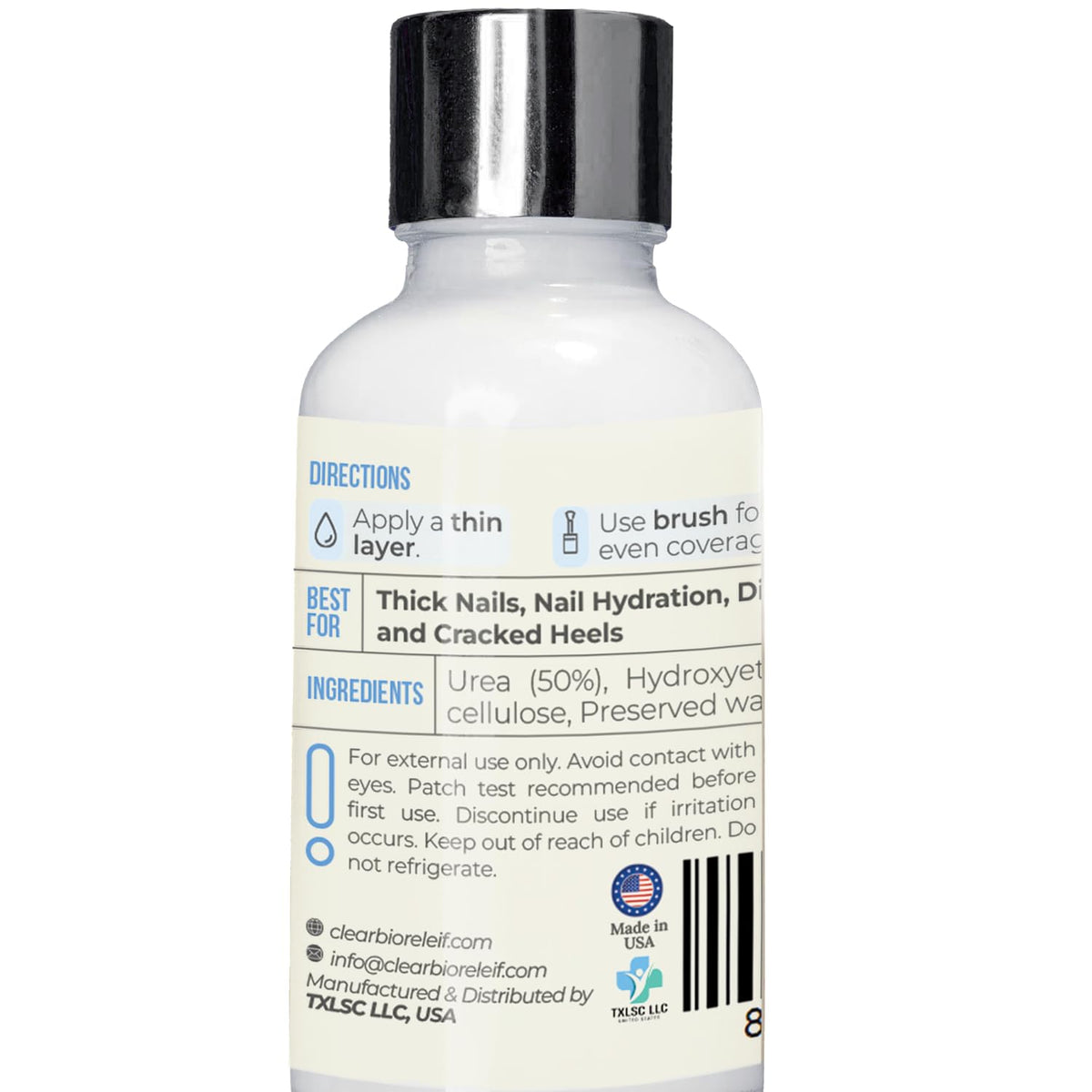 Scientific Solutions Global ingredient label close up showing USA manufacturing