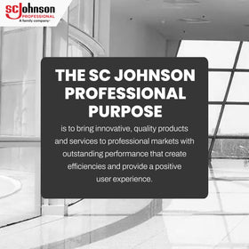 SC Johnson Professional washroom sink scene showing improved user experience