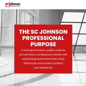 SC Johnson Professional dispenser in commercial washroom highlighting professional use