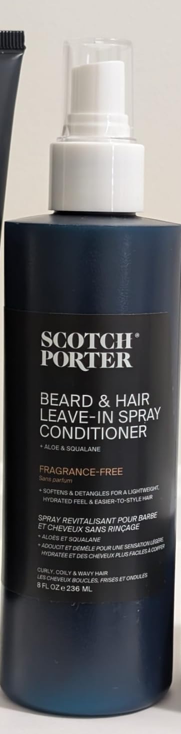 Scotch Porter in bathroom lifestyle setting promoting daily grooming routine