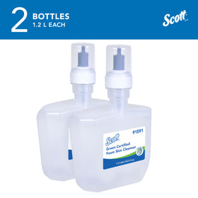 Scott Professional refill in compatible ICON dispenser demonstrating quick swap benefit