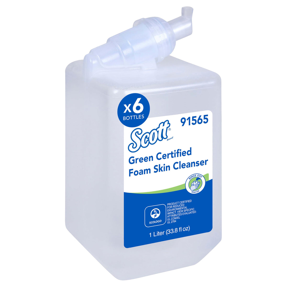 Scott Professional front packaging showing clear unscented cartridges and benefits