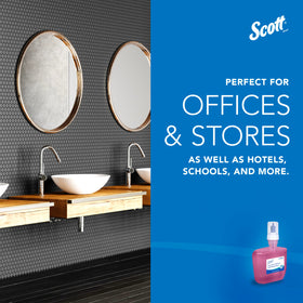 Scott Professional in a modern washroom setting creating a clean guest experience