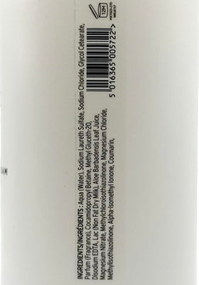 Scottish Fine Soaps bottle beside hand to show size and one-litre economical benefit