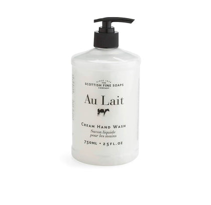 Scottish Fine Soaps front bottle view shows size and branding for long-lasting supply