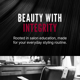Scruples in salon use on stylist station demonstrating professional results and preparation