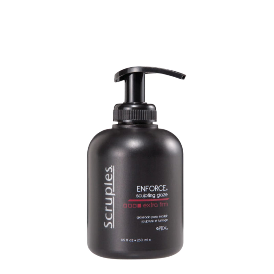 Scruples Enforce Sculpting Glaze front packaging showing brand and size for clear identification