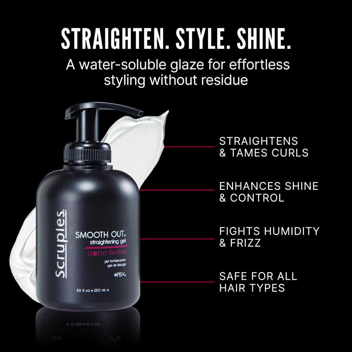 Scruples 8.5 oz jar in hand showing product size and travel convenience