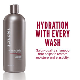 Scruples label close-up highlighting product name and benefits