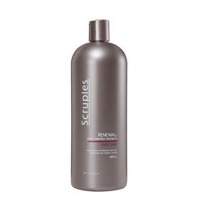 Scruples Renewal Shampoo front bottle showing size and brand benefit