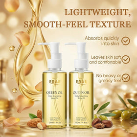SDUQULK ERAE Queen Oil applied on arm demonstrating smooth finish