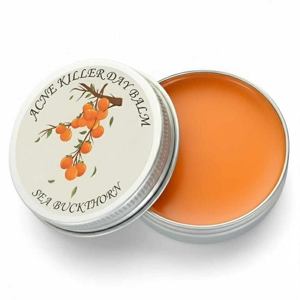 SDXJIOGE front packaging showing compact 50ml balm and branding benefit: clear skin support
