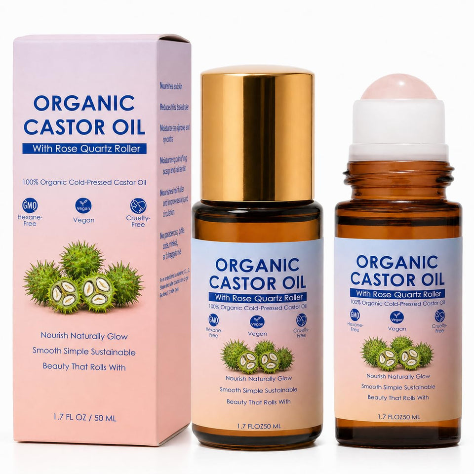 SDXJIOGE amber bottle front view showing compact travel-friendly packaging and protection