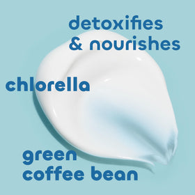 Seaweed Bath Co. cream texture swatch demonstrating fast absorption and smooth finish
