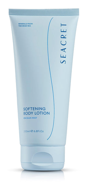 SEACRET front packaging bottle showing 200 ml size and Ocean Mist scent benefit