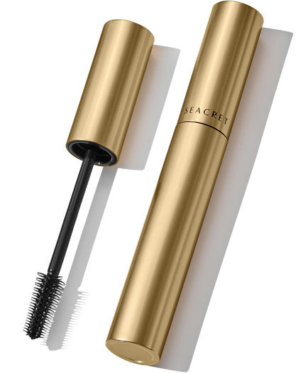 SEACRET front packaging showing sleek tube and benefit of long wear