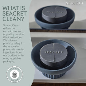 SEACRET three-pack lifestyle shot showing value and daily spa ritual