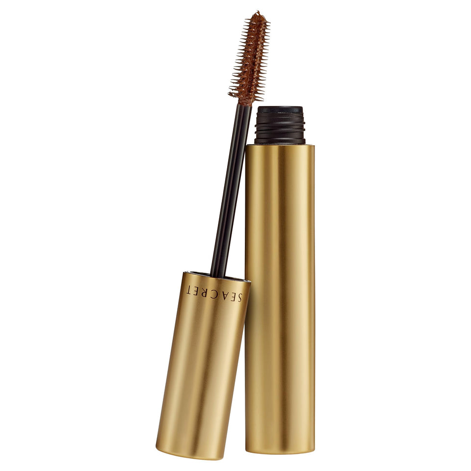 SEACRET front packaging shot showing brown tubing mascara and clear benefit