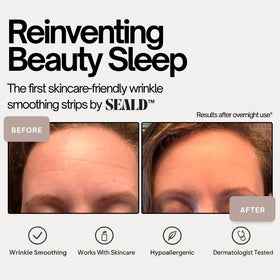SEALD opened pack revealing contents for daily cosmetic smoothing use