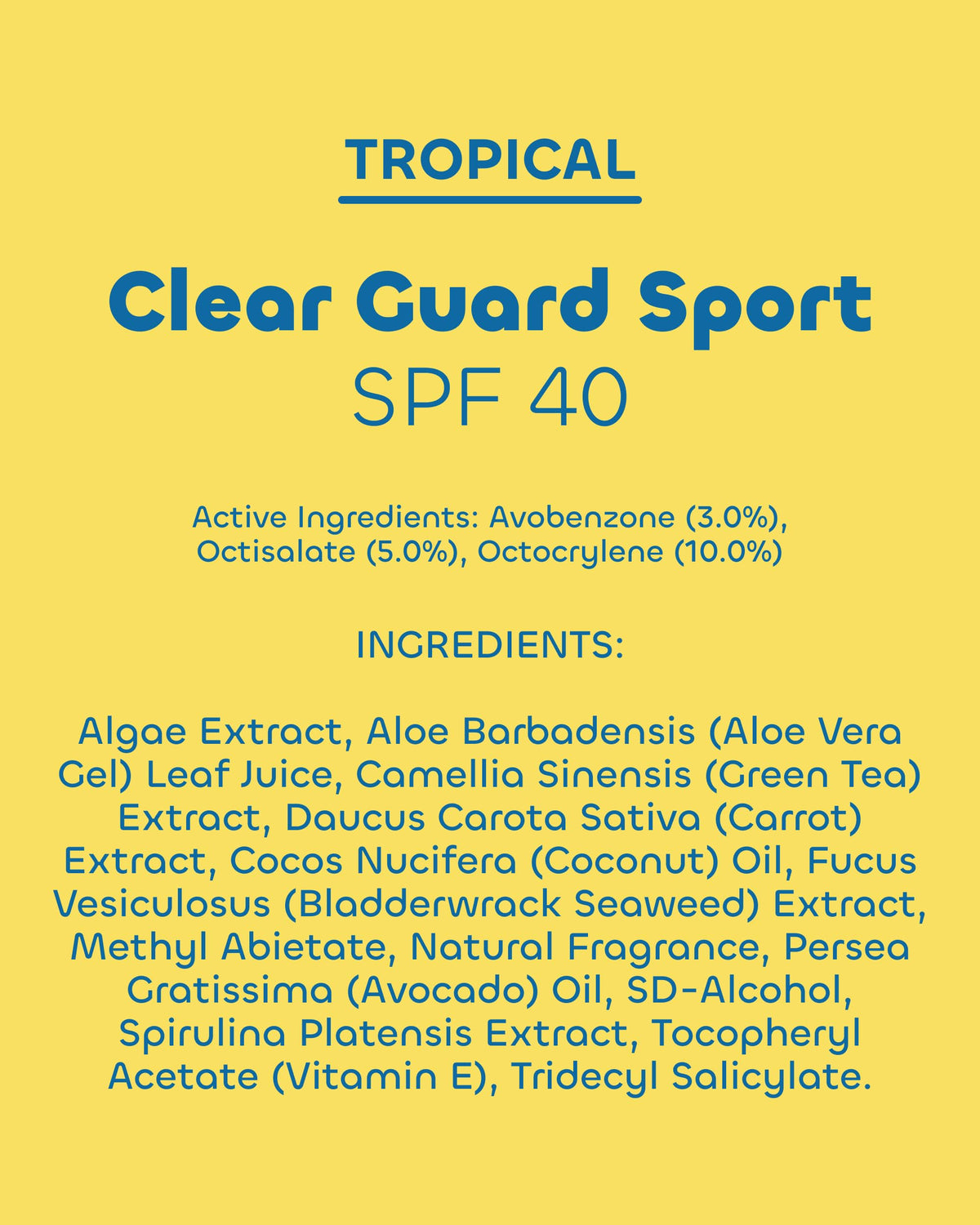 Seaweed Bath Co. sport spray in a beach setting showing active outdoor protection