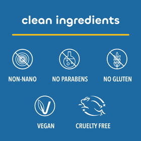 Sea kelp, coconut and shea butter beside The Seaweed Bath Co. bottle highlighting nourishing ingredients