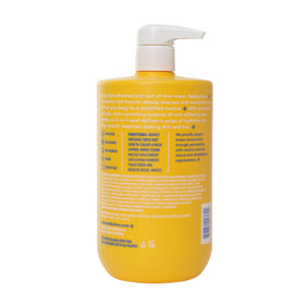 Bathroom shelf styled with The Seaweed Bath Co. Creamy Coconut for a coastal-inspired routine