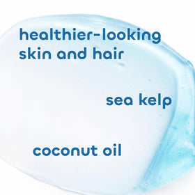 Creamy foam texture of The Seaweed Bath Co. wash demonstrating rich lather and moisturizing feel