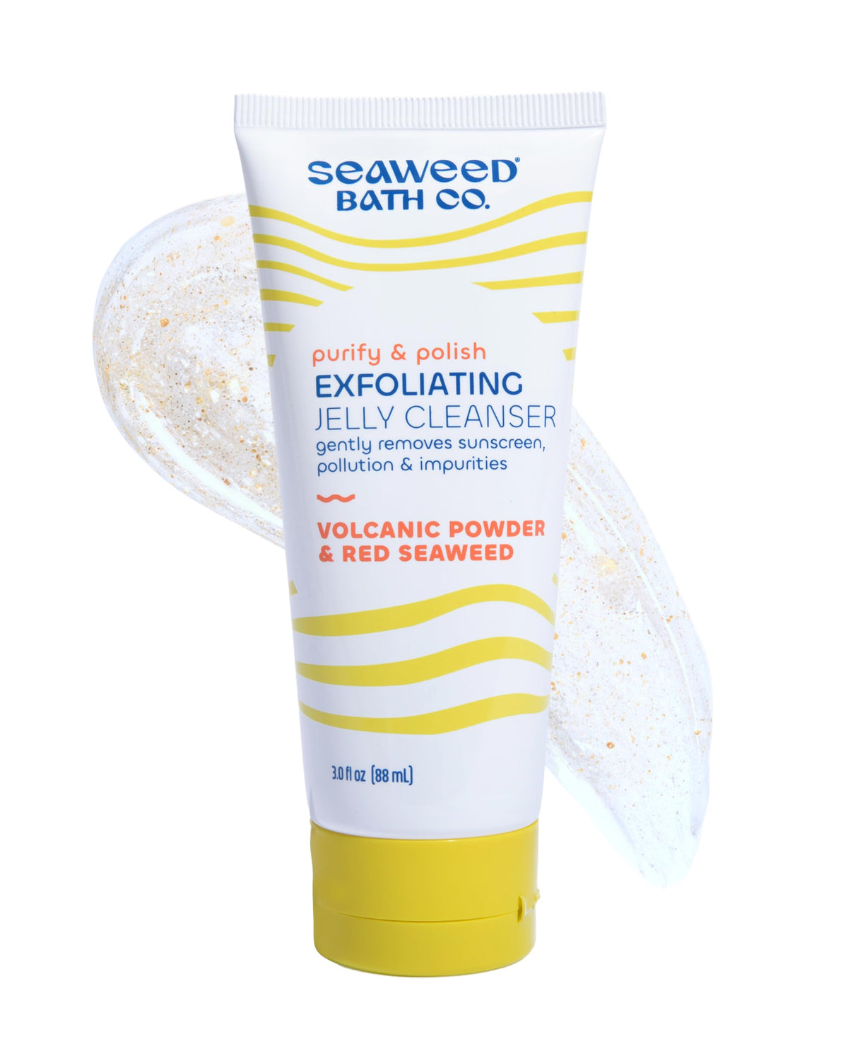 The Seaweed Bath Co. front packaging showing product and benefits