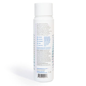 12 oz Seaweed Bath Co. bottle in hand showing travel-friendly size benefit