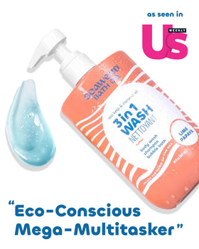 The Seaweed Bath Co. pump top close-up for easy dispensing and mess-free use
