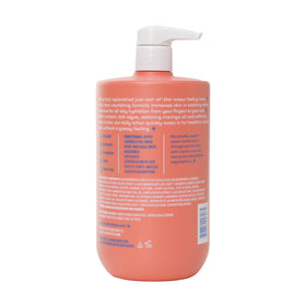 The Seaweed Bath Co. lotion with travel items showing portability and family use
