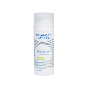 Seaweed Bath Co. front tube showing 4 oz melt-in lotion and scent clarity