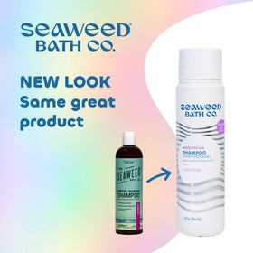 Seaweed Bath Co. pump top dispensing product for easy, mess-free application benefit